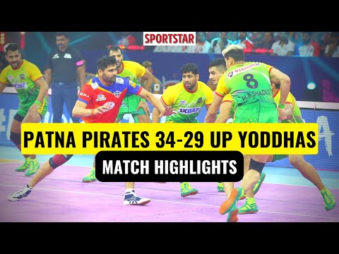 RECAP: Patna Pirates 34-29 UP Yoddhas - Mohammadreza Chiyaneh Shadloui vs Pardeep Narwal - PKL 9