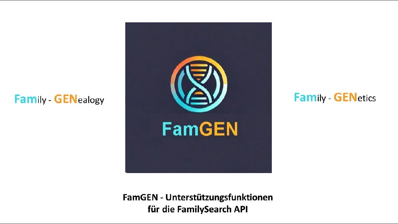 Unterstützungsfunktionen für die FamilySearch API