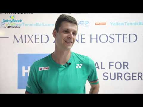 Will Hubert Hurkacz Hear from Iga Swiatek? | 2021 Delray Beach Open By VITACOST.com