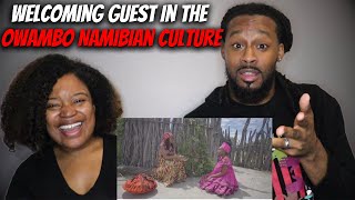 🇳🇦 Americans Reacts "How To Welcome A Guest in The Owambo Traditional Homestead (Namibian Culture)"