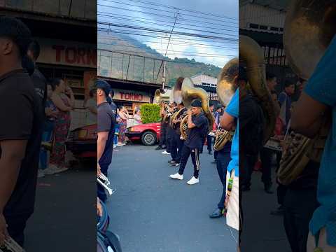 Banda Municipal de Panchimalco - Malévola - Desfile de Correos San Marcos San Salvador #cachiporras