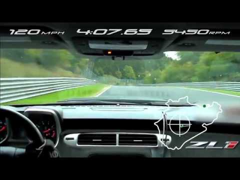 Camaro ZL1 2012 em Nürburgring 7:41:27