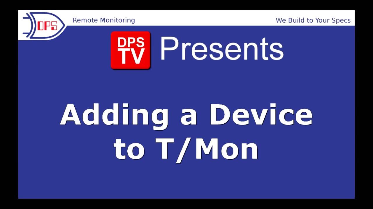 Adding a NetGuardian RTU to T/Mon Master Station