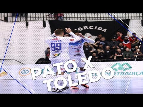 PATO FUTSAL 3 X 1 TOLEDO - GOLS - SÉRIE OURO 2018