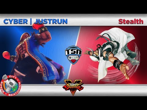SCB 4-7-18 (SFV) - CYBER | JUSTRUN (Balrog) vs. Stealth (Rashid) - LR1