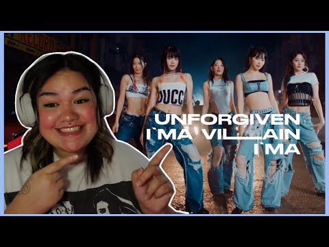 Let's go unforgiven girls!! 😜 | LE SSERAFIM (르세라핌) 'UNFORGIVEN (feat. Nile Rodgers)' MV Reaction