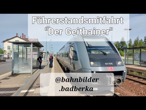 Führerstandsmitfahrt "Der Geithainer" mit BR 641