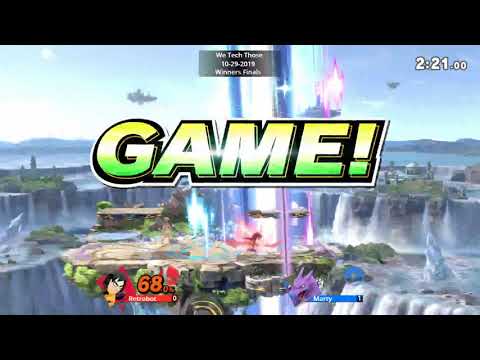 We Tech Those #8 Retrobot (Mii Brawler) vs Marty (Pokemon Trainer) Winners Finals