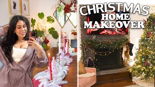 Christmas Home MAKEOVER 🎄 A Holiday Decorate Diary (Decor Ideas & Vibes)