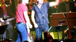 BRUCE SPRINGSTEEN & JON BON JOVI Tenth Avenue Freeze-Out COUNT BASIE THEATRE NJ Dec 22 2008
