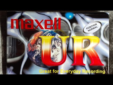 2021 MAXELL UR cassette unwrapping