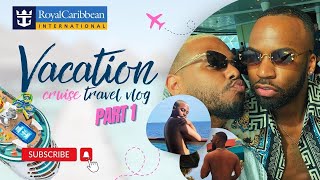 OUR FIRST ROYAL CARIBBEAN CRUISE! | Independence of the Seas | Embarkation Day (Part 1)