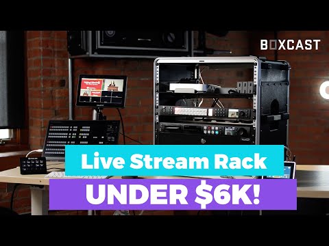 Live Streaming Rack Case Under $6K - Blackmagic ATEM Constellation 2 M/E