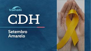 Ao vivo: CDH promove a campanha “Setembro Amarelo” – 10/9/26