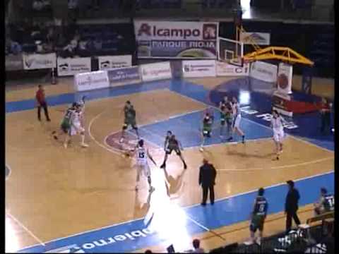 Adecco LEB Plata 08/09 J27 Caja Rioja - Lobe Huesca [2-2]