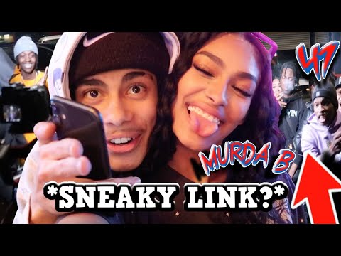 I Went To A 41 Music Video Just To Link Murda Bae Again.... *Sneaky Link*