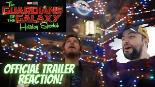 Marvel Special Presentation: The Guardians of the Galaxy Holiday Special | Official Trailer Reaction