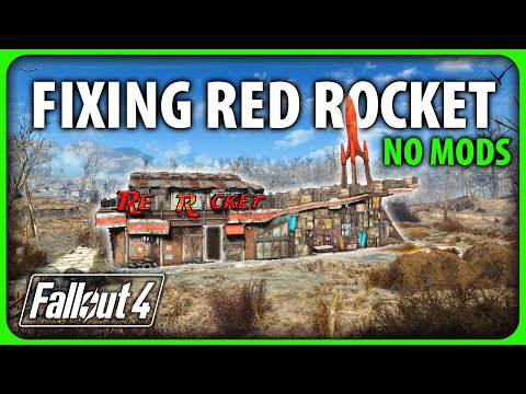 Fallout 4 - Rebuilding Red Rocket (No Mods)