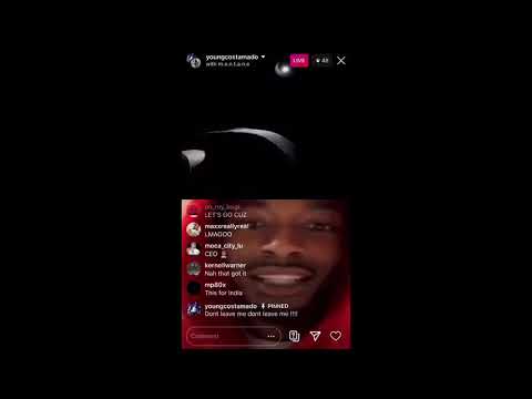 Young Costamado Have Fans Freestyle (Part 2) Instagram Live August 16, 2020