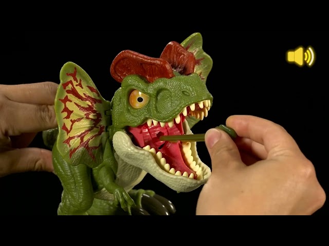 Vídeo relacionado con Figura Articulada Dinosaurio Jurassic World Uncaged en Llamas con Sonido
