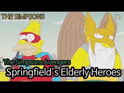 The Simpsons Avengers : Springfield's Elderly Heroes