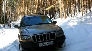 preview picture of video 'Jeep Grand Cherokee WJ снег'
