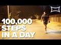 I Walked 100,000 Steps in One Day
