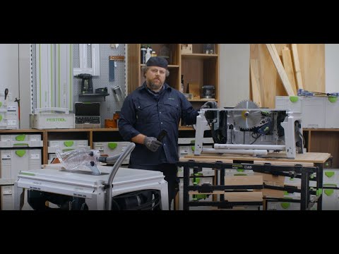 Festool TKS 80 Table Saw with SawStop AIM technology