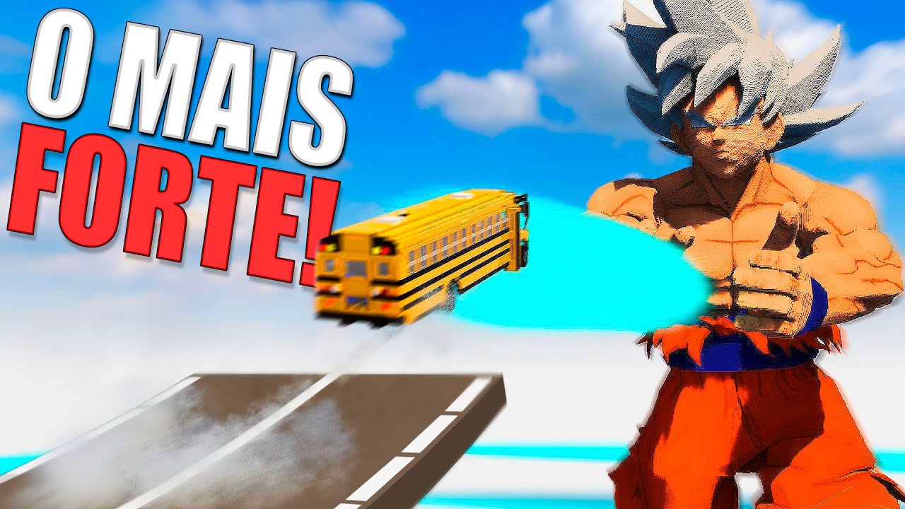 Enfrentando o GOKU, o mais Forte mod no Teardown com Mods
