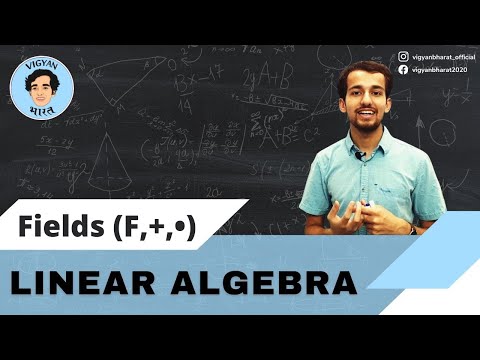 What is a Field Definition Examples of Field Theory | Abstract algebra Linear Algebra| Vigyan Bharat