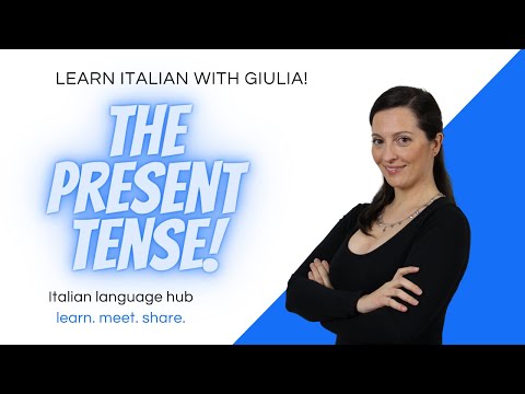 Italian Regular Verbs - The Italian Present Tense. EASY and QUICK video w/FREE lesson download!