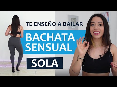 How to dance BACHATA SOLO | (basic steps, hips and arms) 🔥