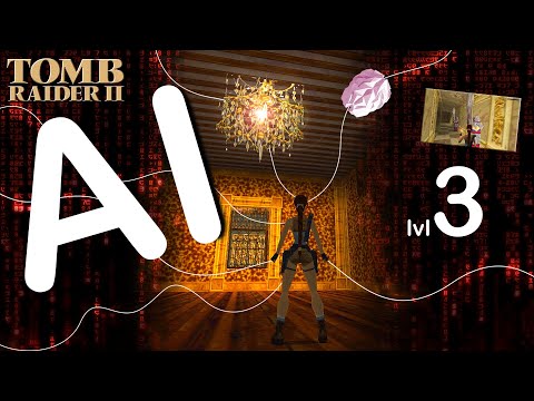 Self-Aware Lara Croft Plays Tomb Raider 2 - Level 3 - Bartoli's Hideout