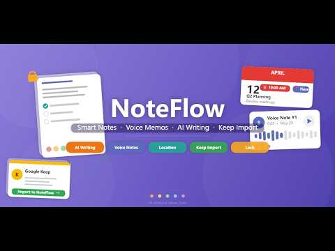 NoteFlow - Notes, Diary & Lock