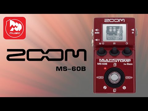 Видео-обзор товара Педаль эффектов ​Zoom MS-60B