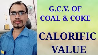 GROSS CALORIFIC VALUE OF COAL
