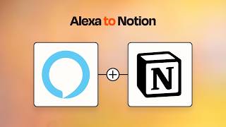 Alexa to Notion | Control Your Notion Database by Talking to Alexa