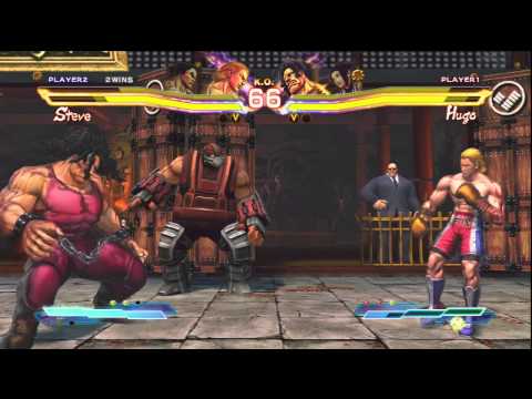 PvC3 - SFxT Side Tournament Finals - Nevillebamshew (Kazuya,Steve) vs BareRandomMike (Juri,Hugo)