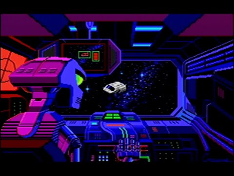 Space Quest III Intro (Composite video and Sound Blaster 16 w/ digitized sound fix driver)