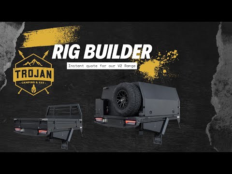 Build your Dream Tray and Canopy | V2 range from Trojan Camping and 4x4