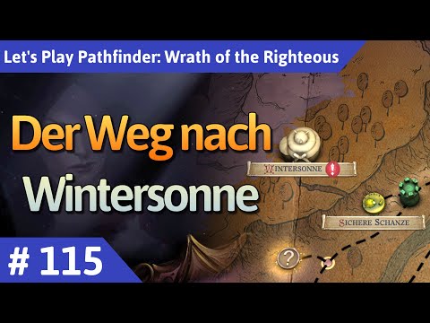 Pathfinder: Wrath of the Righteous deutsch Teil 115 - Der Weg nach Wintersonne Let's Play