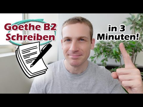 Goethe B2 Exam Quick and Easy Guide Writing: "Financing Your Studies"