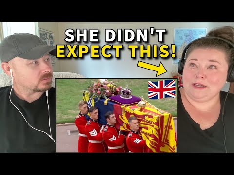 Americans React: Queen Elizabeth II Funeral Highlights & Funeral March