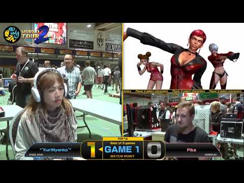 KuriNyanko vs Pika - KOF XIV Neo Geo World Tour Season 2 Norway Stop TOP-16