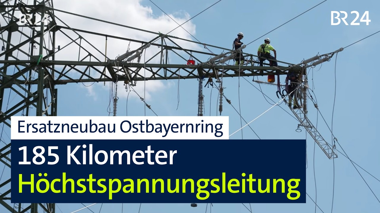 Ostbayernring: Mehr Kapazitäten - auch für erneuerbare Energie | Abendschau | BR24