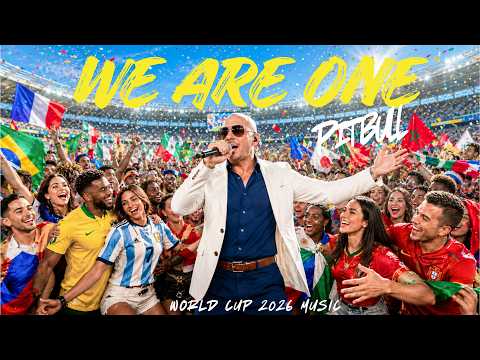 We Are One (2026 Version) 🔥| Best World Cup Songs 2026 | Pitbull, Karol G & Camila Cabello