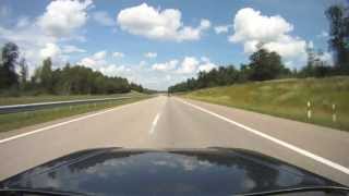preview picture of video 'Lithuania, Meškerinė - Motorway (Automagistralė) A2 - Ukmergė, 115 km, 9 Jul 2011'