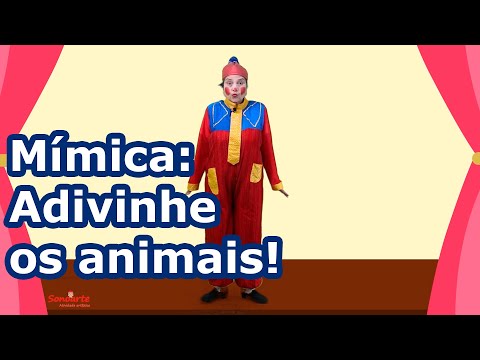 Mímica de animais - brincadeira para crianças