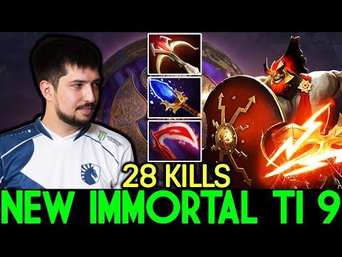 W33 [Mars] New Immortal Ti9 Brutal Physical Build 28 Kills 7.22 Dota 2