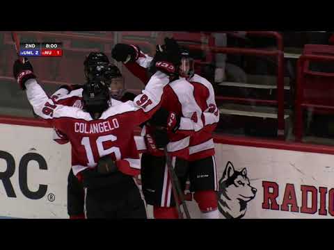 Highlights | Northeastern Men's Hockey vs. UMass Lowell | Jan. 28, 2022